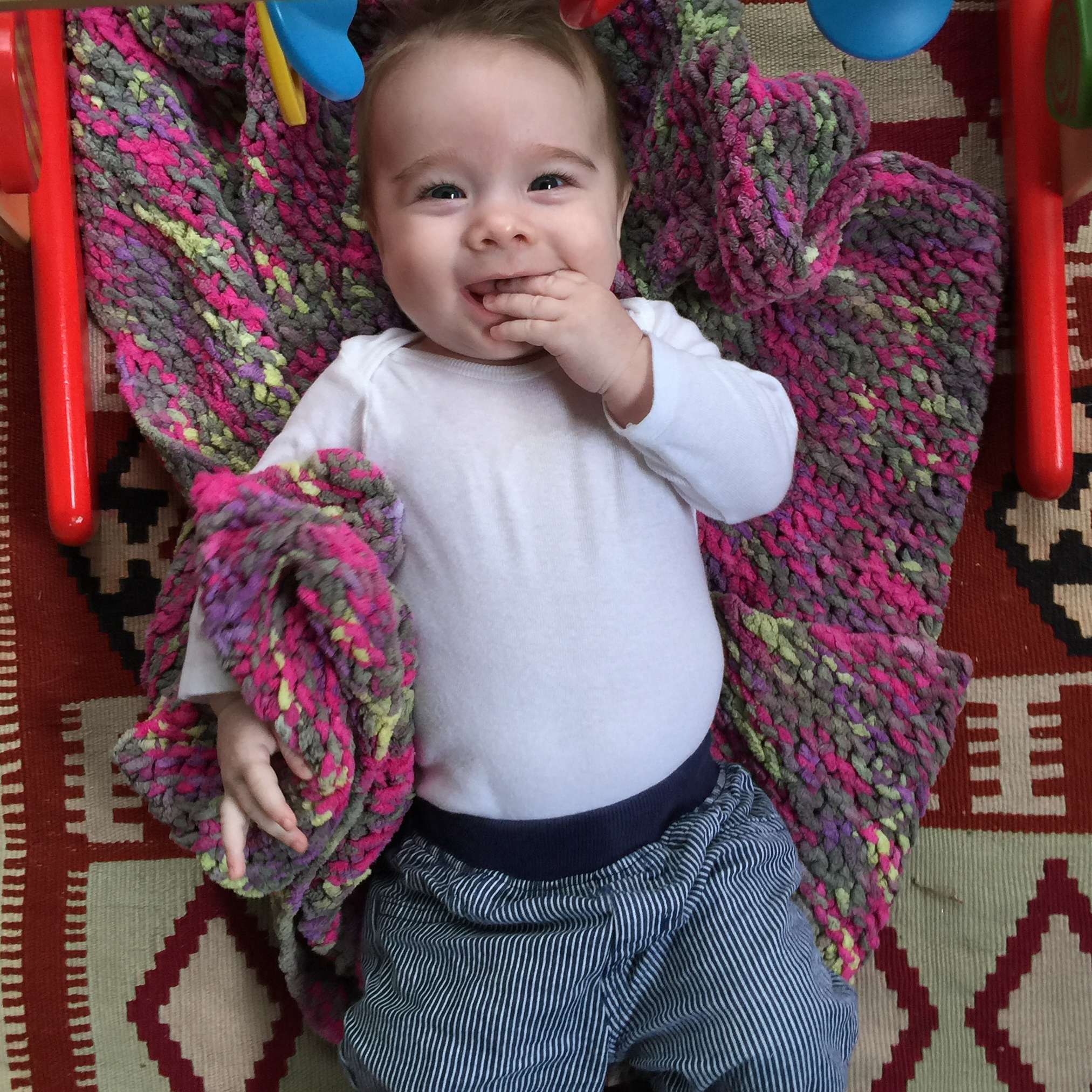 This happy chappy is 6 months old!