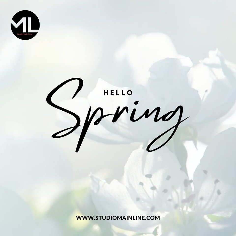 🌸 Hello Spring! 🌼 It's time to bloom and flourish at Studio Main Line Ardmore. Embrace the beauty of the season and let your creativity shine! 

 #studiomainlineardmore #springiscoming