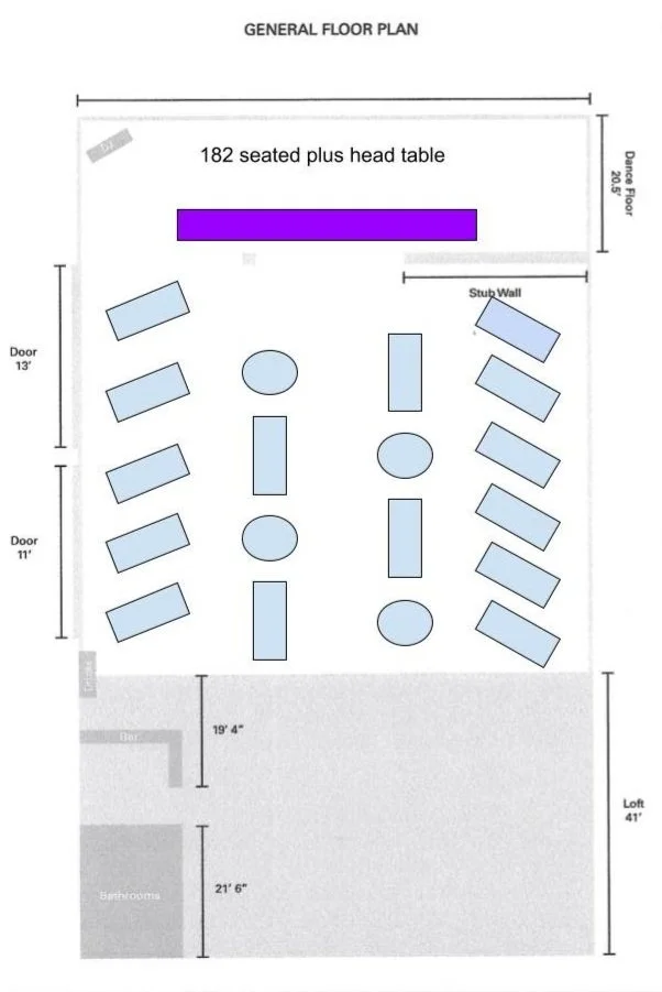 Table Layouts — The Gallagher