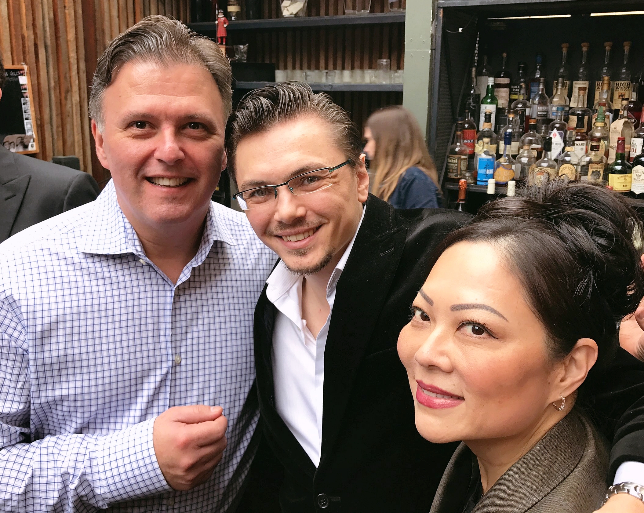 My dear friend and Attorney Charley Londoño and his lovely wife.