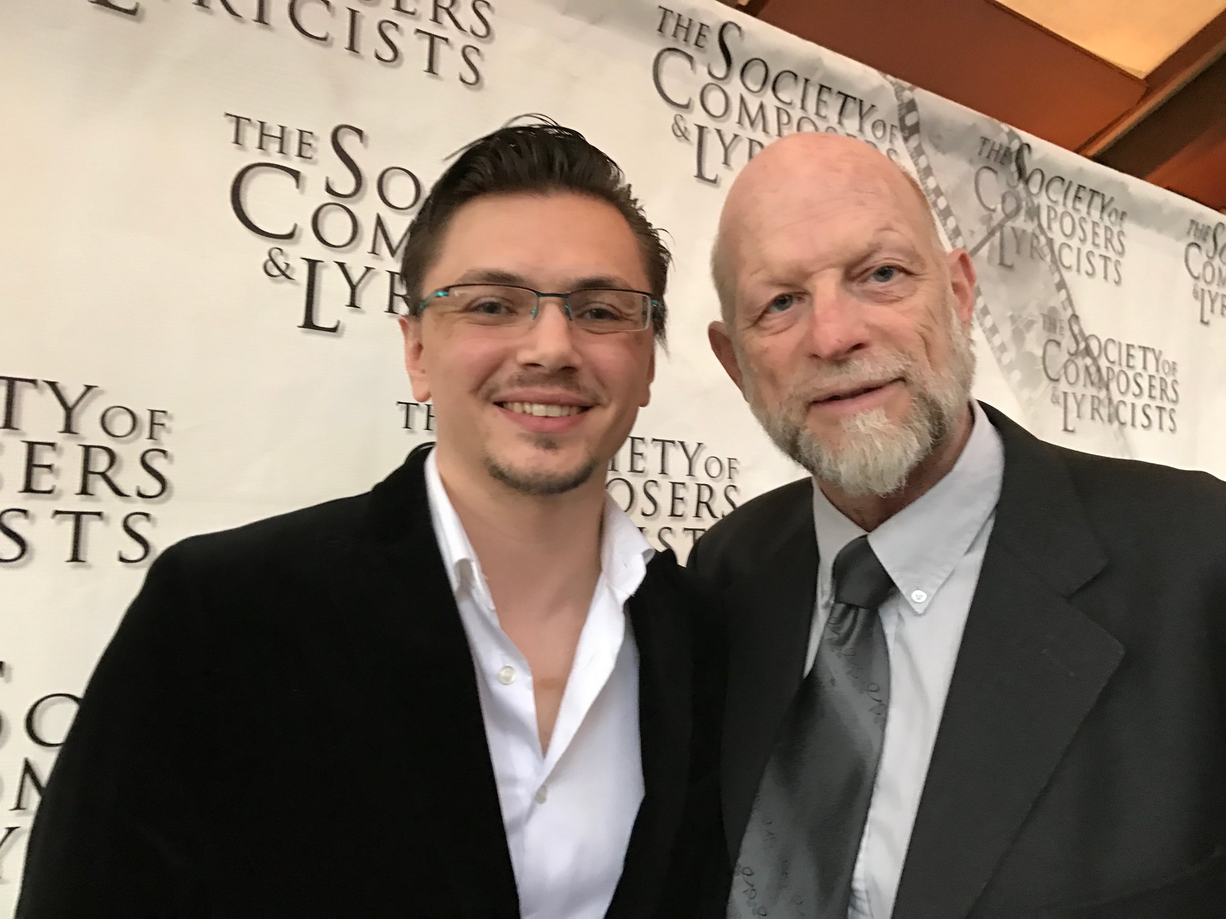 With my dear friend and SCL Board Member Jonathan David Neal on the SCL Oscar Reception Red Carpet
