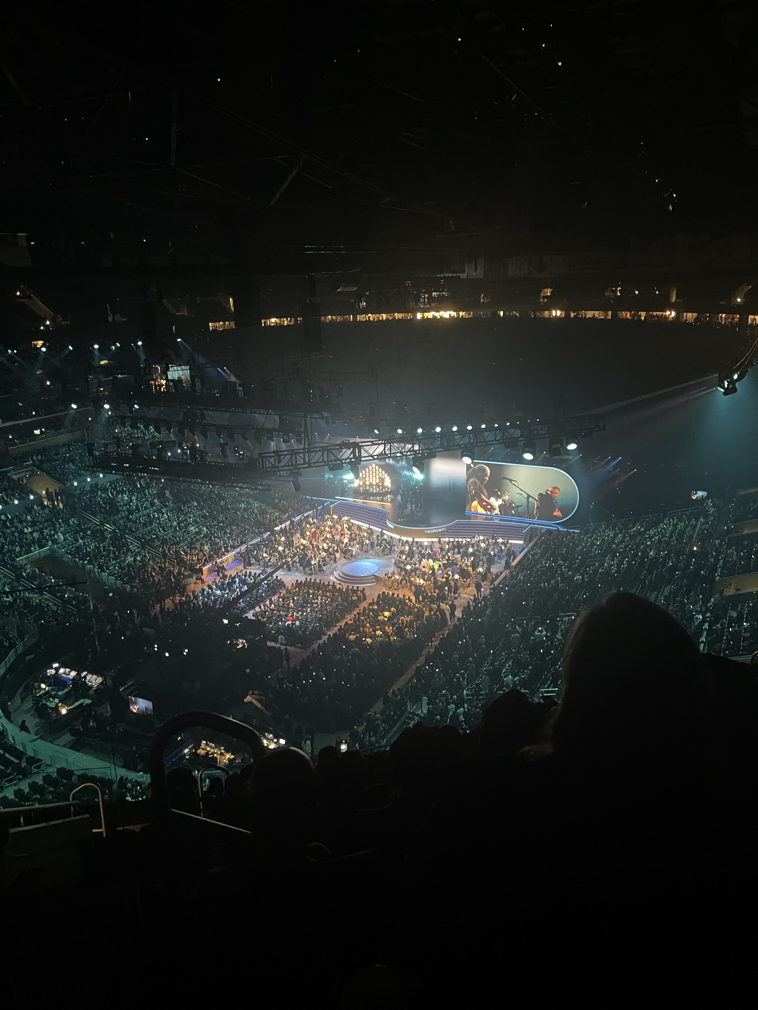 The televised show at the Crypto.com Arena