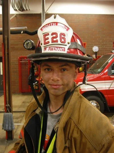 Avelange in firefighting gear (2007) 