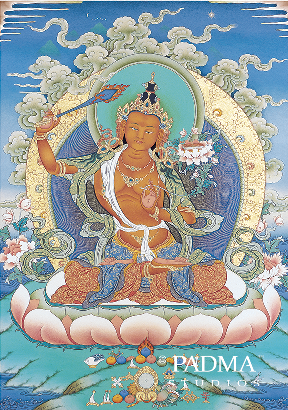 Orange Manjushri