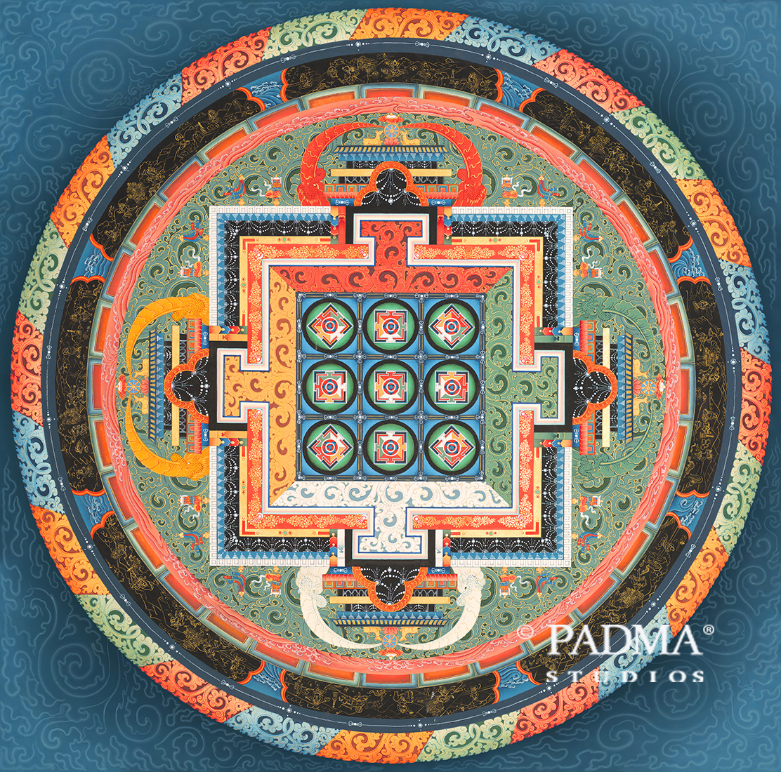 Nyingma Mandala of the Eight Doctrines