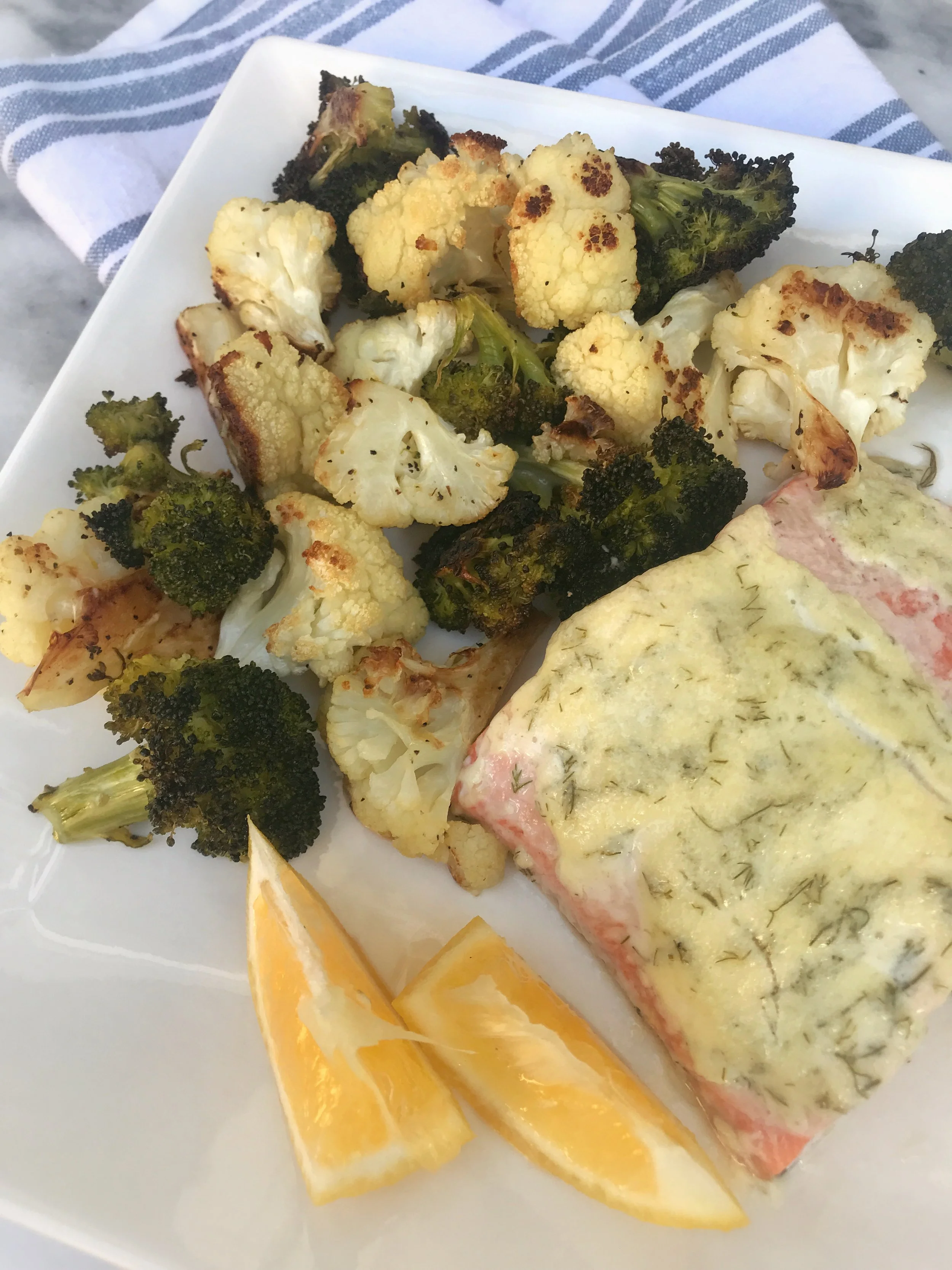 One-Pan Dill Salmon and Vegetables