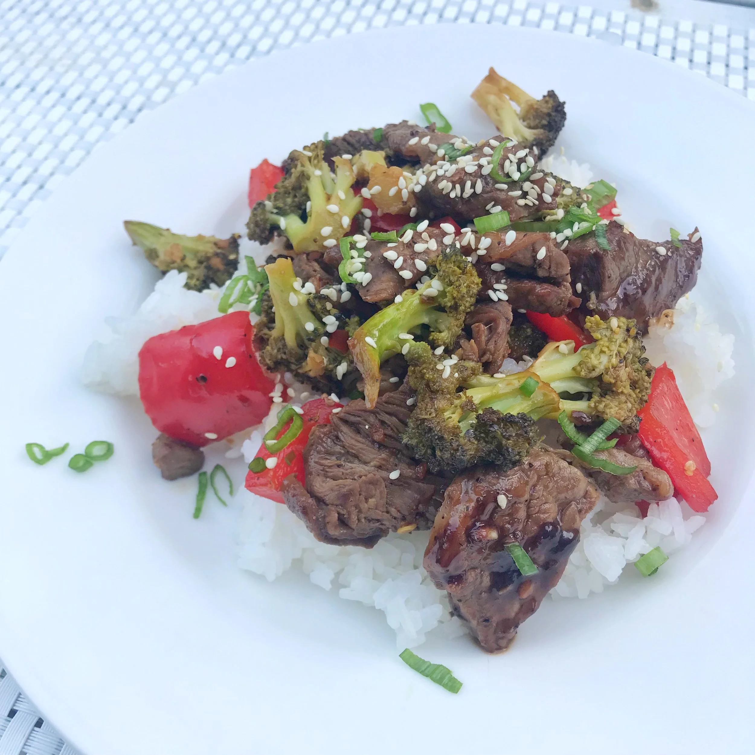 Garlicky Beef and Broccoli
