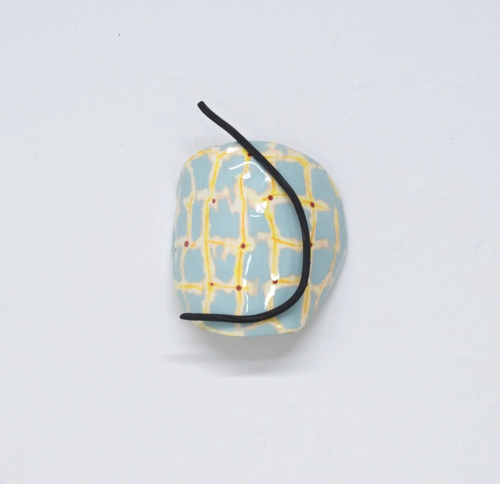 Zip Grid, 2025, Low Fire clay with Amaco  glaze
