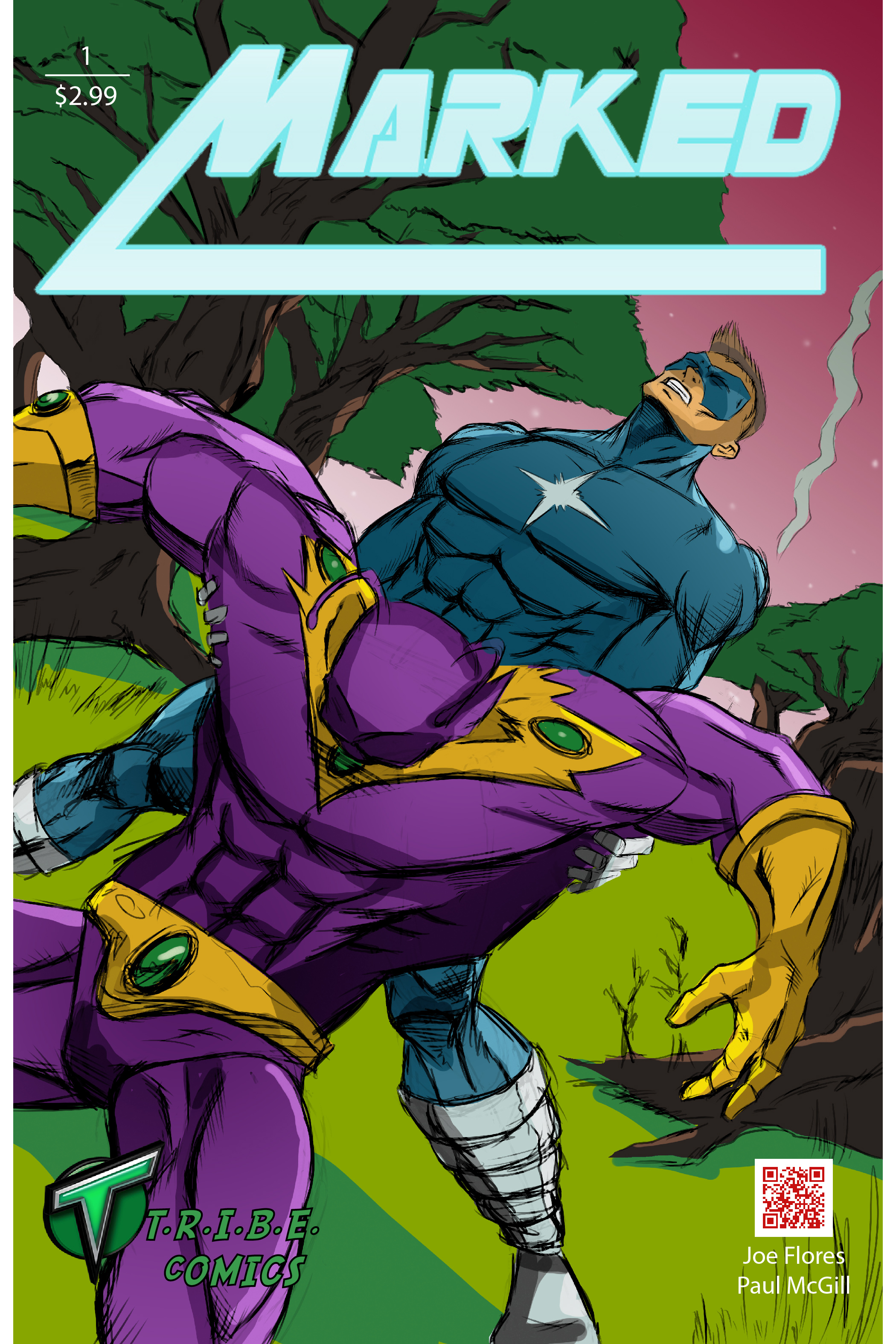 Marked #1 from writer/letterer/colorist Joe Flores and artist Paul McGill