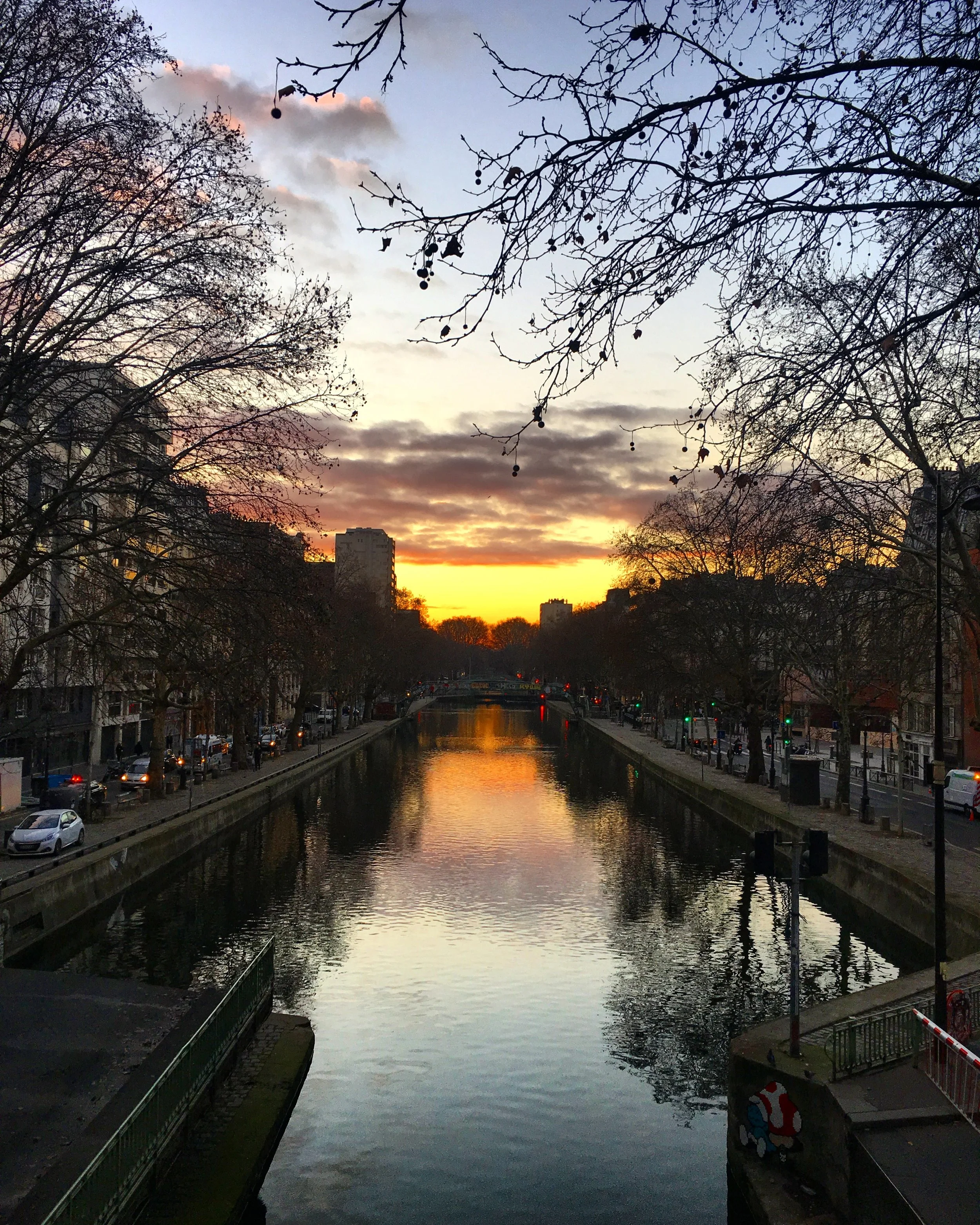 Sunrise in Paris