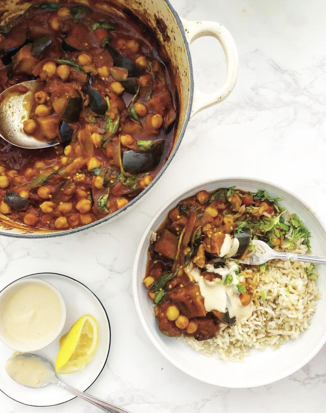 Smokey Aubergine Stew