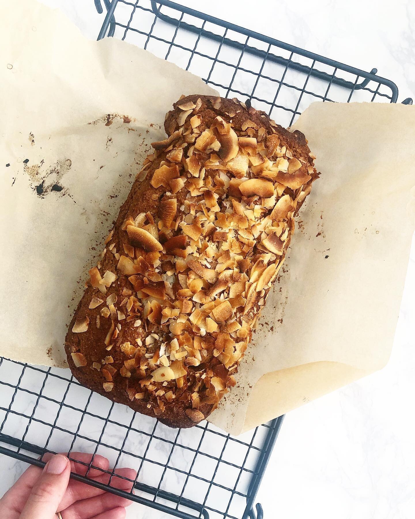 //BANANA BREAD no.2106700// I must have finally perfected my online  food ordering skills because I actually haven&rsquo;t had any overripe bananas to use for weeks... I did however find a bag of some I&rsquo;d frozen long long ago which were in desp