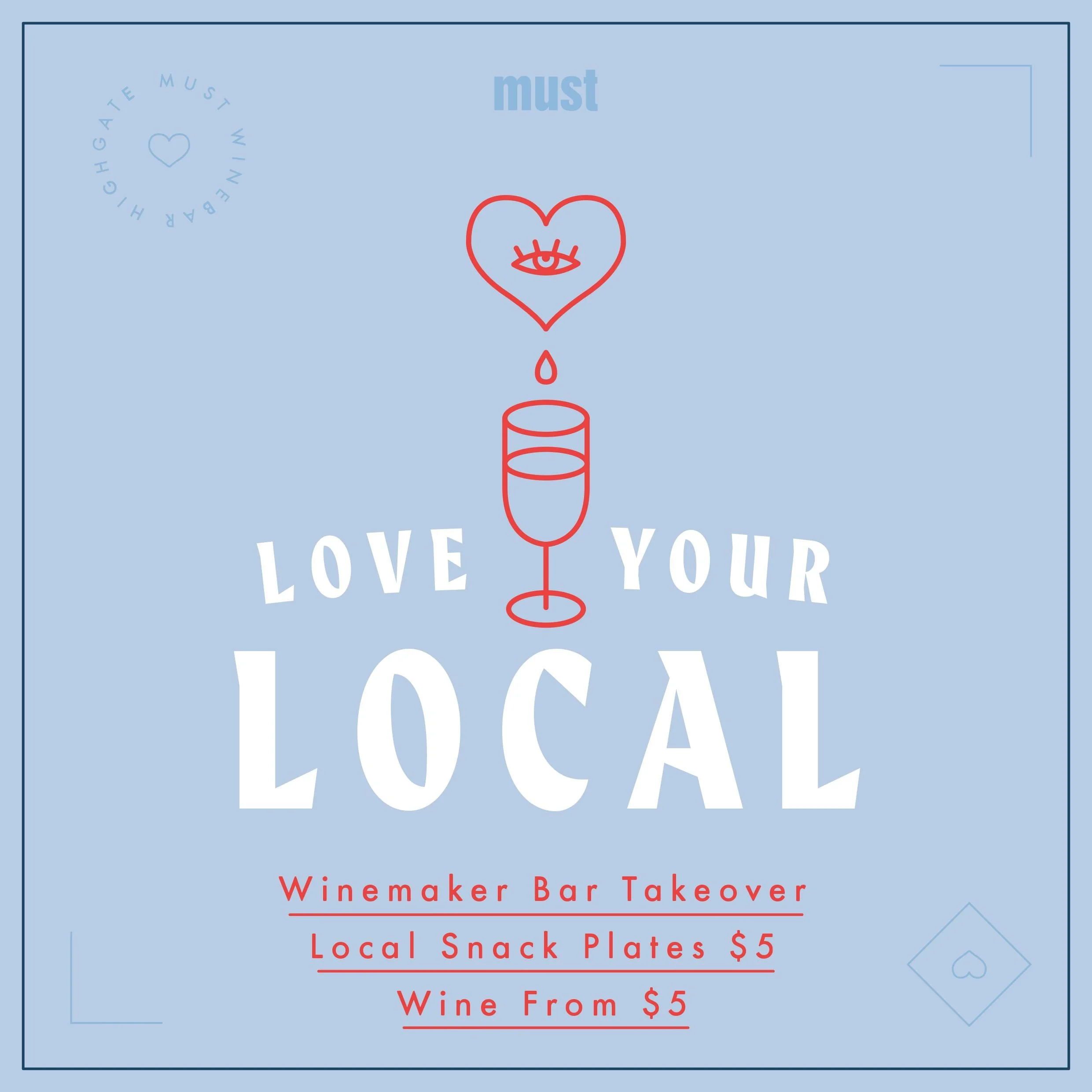 MUST WINEBAR - Love your local 