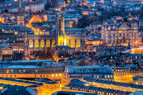 Bath Abbey - a place of worship in the heart of the City, for over a thousand years hosting some incredible events .