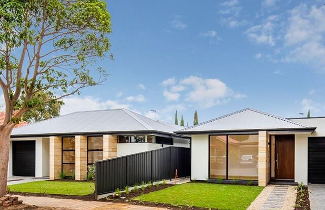 Exterior shot from our Blackforest two home, new build. #adelaidebuilder #imperiumconstructions