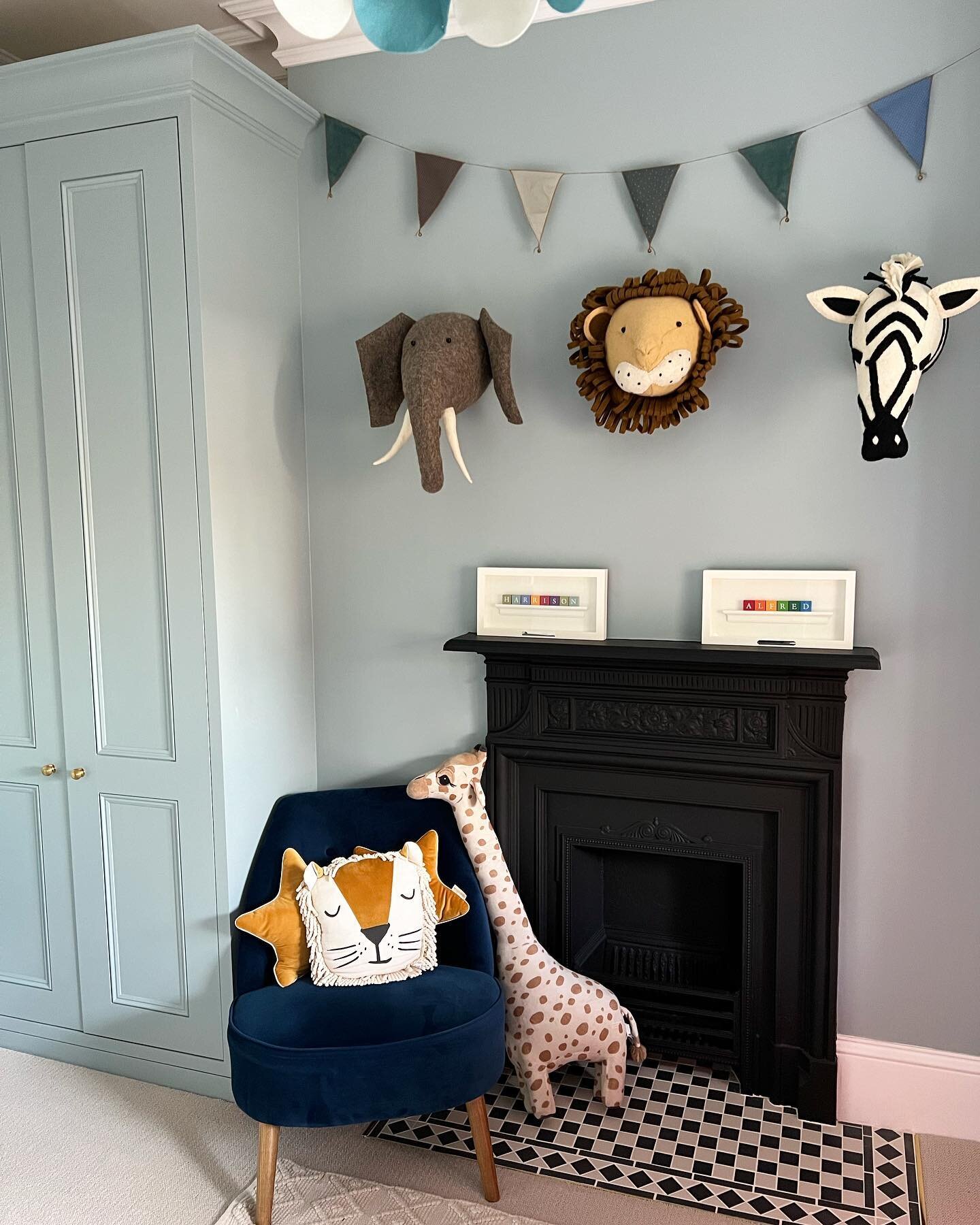 I personally love a fireplace in a bedroom so I was excited to see how we could bring them all back to their former glory. Here&rsquo;s a little #beforeandafter of the one in the boys bedroom. Just by simply removing the white paint and restoring it 