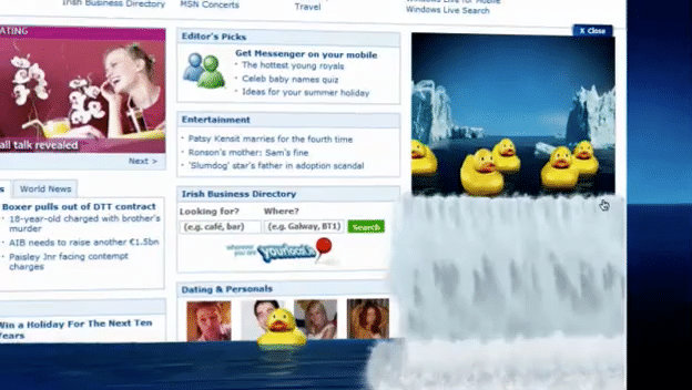 O2 PrePay - Ducks Waterfall-high.gif