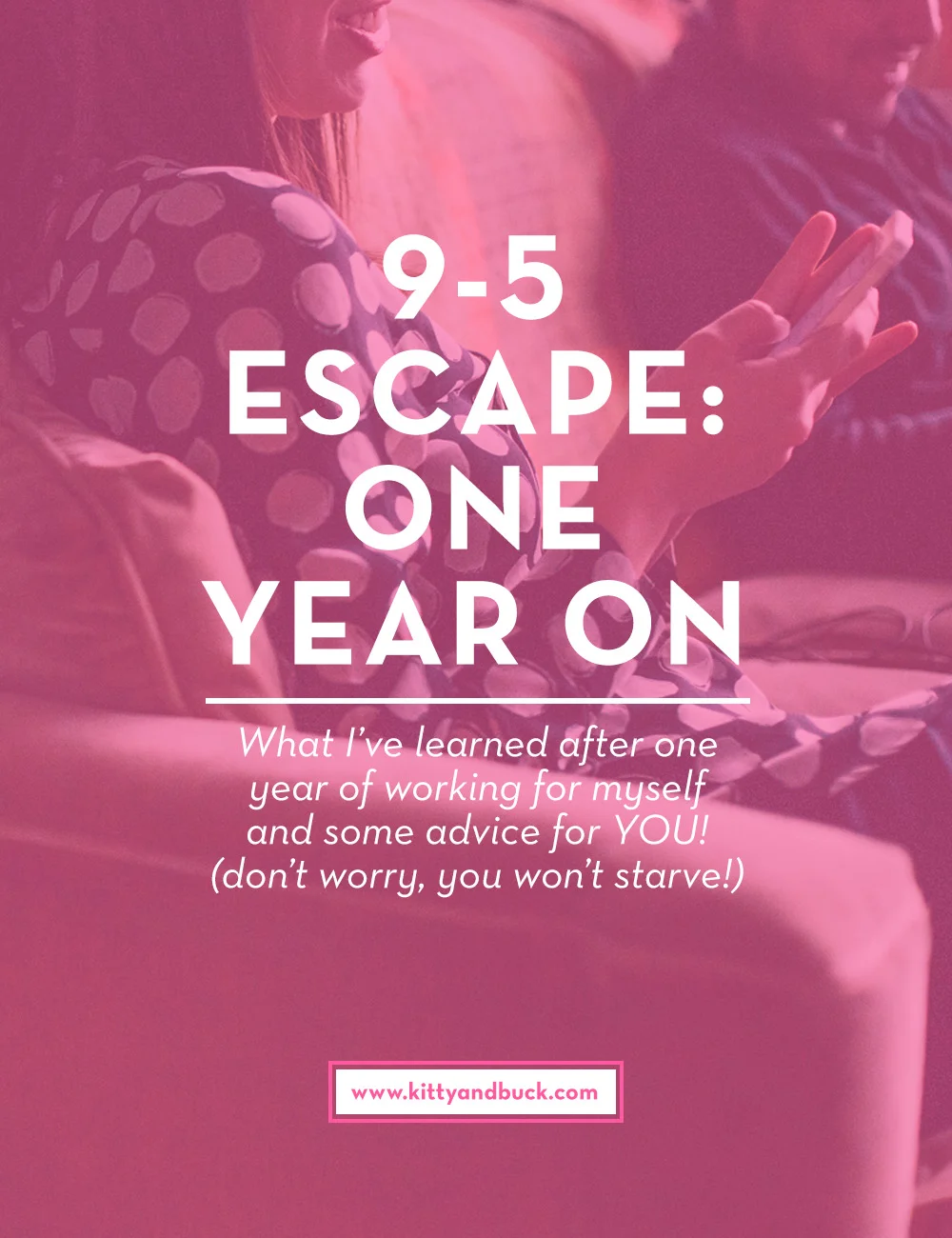One year after making the leap from full-time 9-5 work, Shell reflects on lessons learned, mistakes made and some encouragement for those who are self-employed, or thinking about making the escape! Click through to read what NOT to do, and a few extra tips on making the most out of your newfound freedom | by Kitty & Buck
