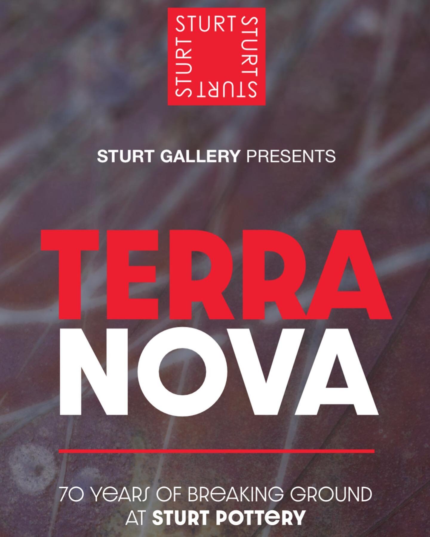 DON&rsquo;T MISS THIS! 

28 May - 16 July 2023 Celebrating potters who&rsquo;ve lived, worked and taught at STURT 

STURT GALLERY PRESENTS TERRA NOVA
Les Blakebrough . Simon Bowley . Greg Daly . Paul Davis Janet DeBoos . Simone Fraser . Shannon Gars