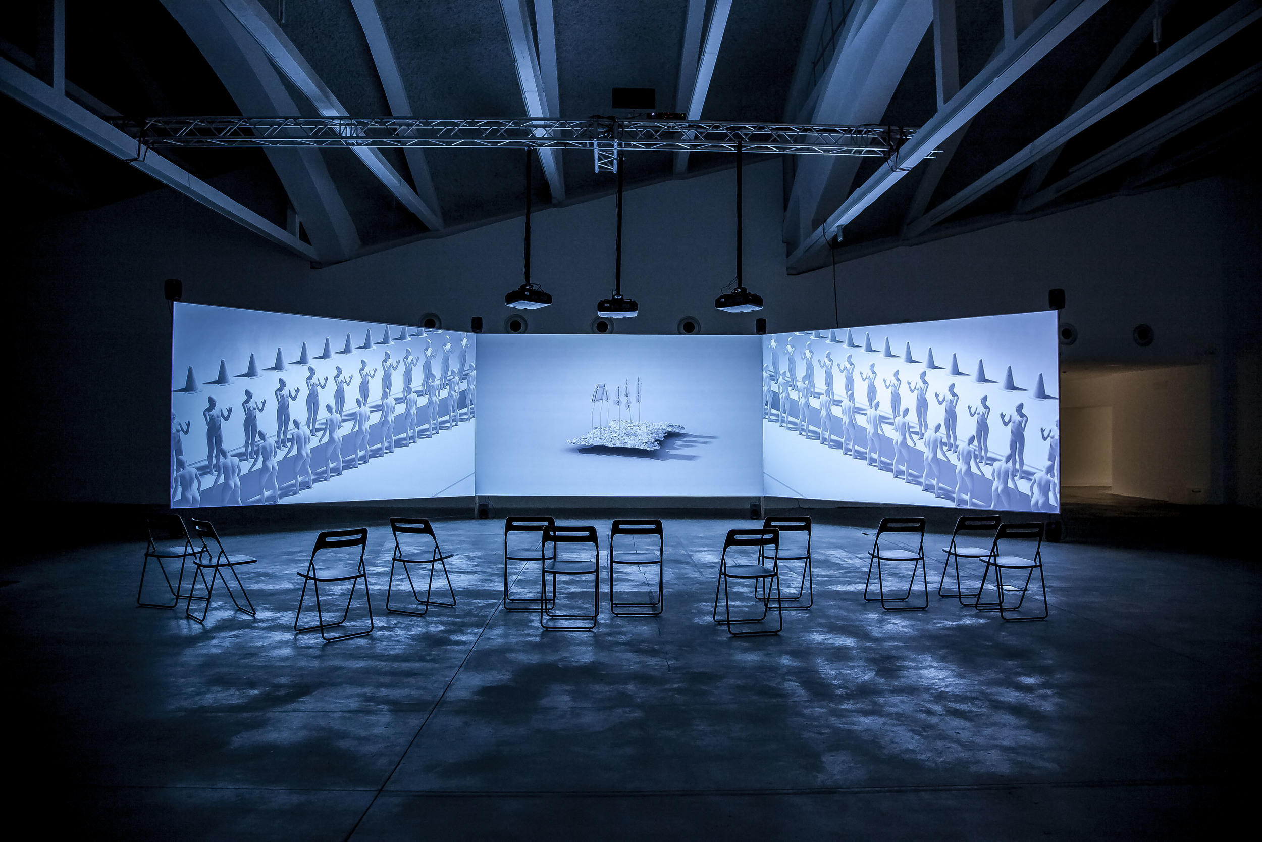 Installation view at Laboral, Gijon, Spain as part of the DEMO1 exhibition that runs between May and October 2016. Read interviews at POSTmatter and WeTransfer.