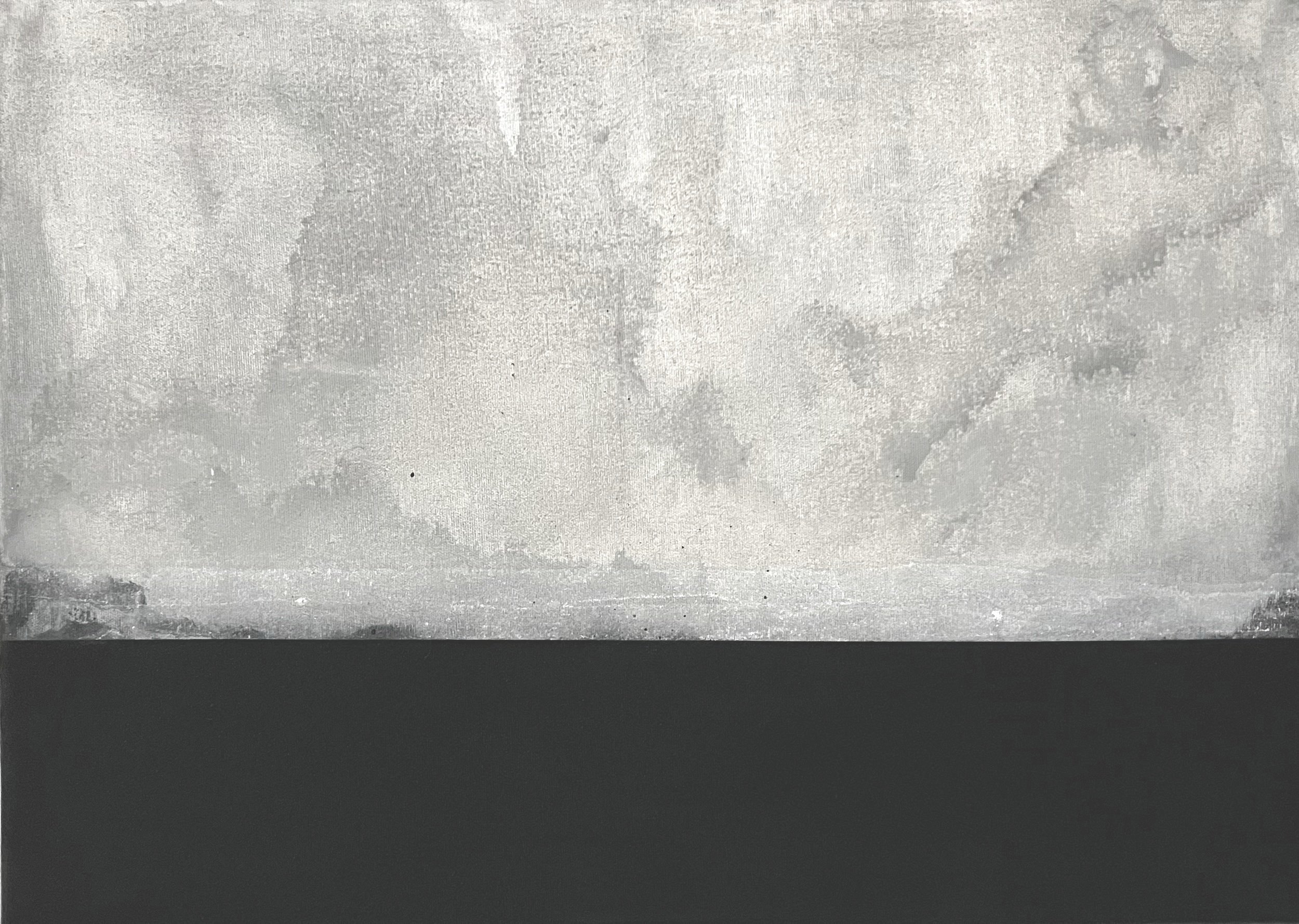 encre et acrylique sur toile / 65 x 75 cm