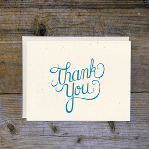 C-0710 Thank You (Smiley Face) Card — Troy Cloth & Paper