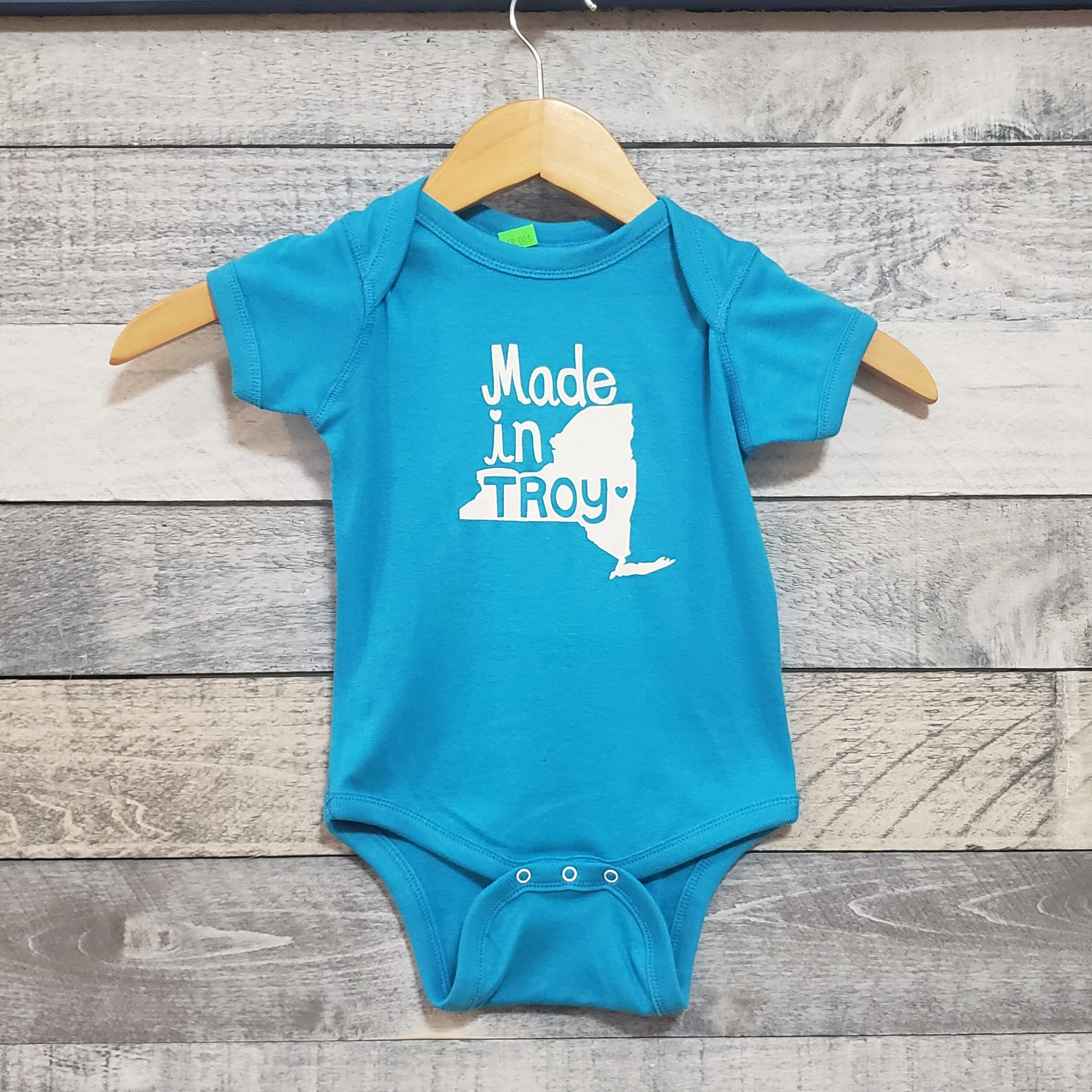 Made in Troy Onesie