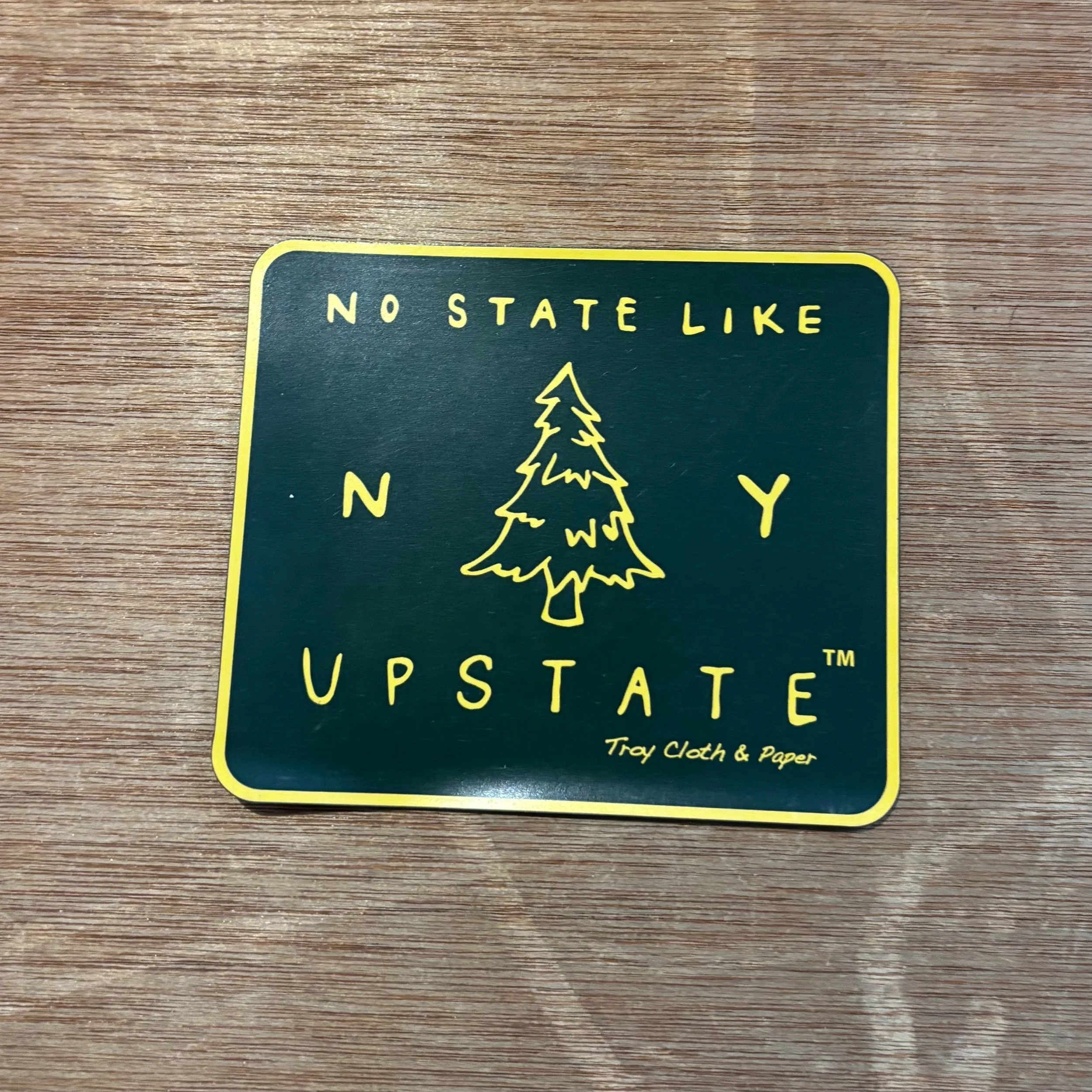 No State Like Upstate Classic Tree Magnet