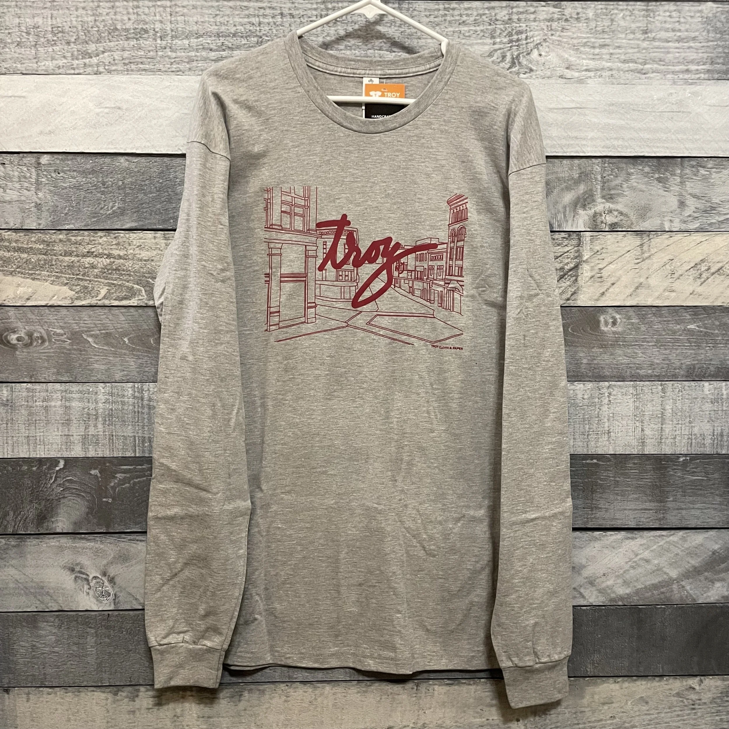 Market Line Drawing Long Sleeve