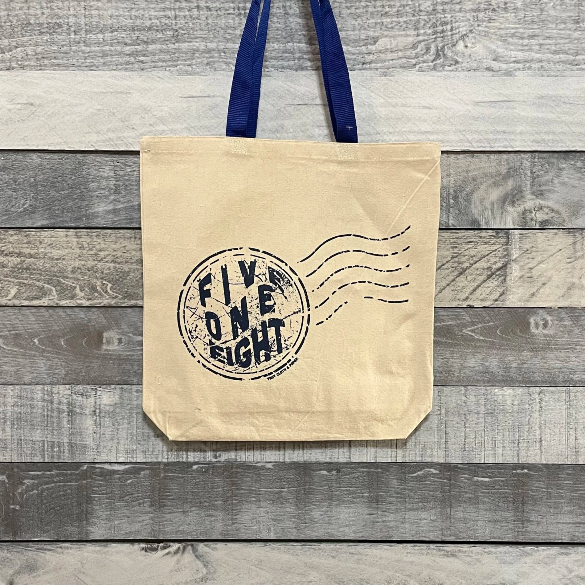 518 Postage Stamp Contrast Tote