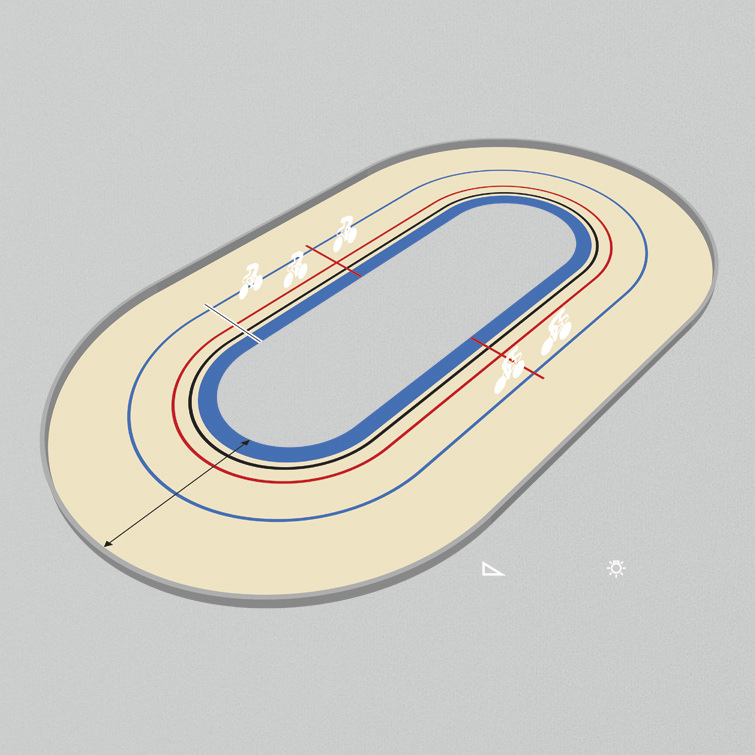 Velodrome track