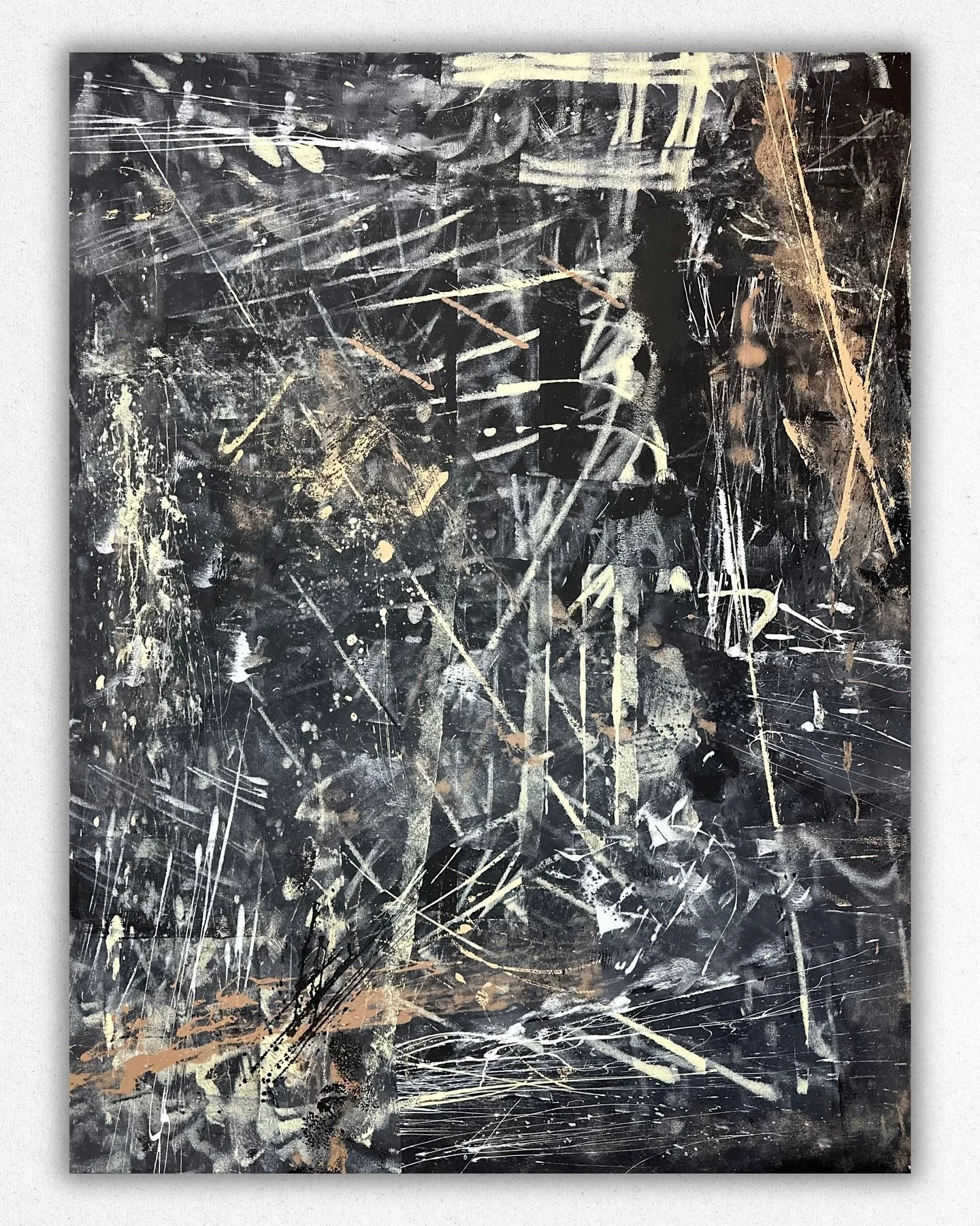 &ldquo;incidental exhaustion&rdquo;

2026

36&rdquo; x 48&rdquo; - mixed media on stretched canvas 

&hellip;..

first new piece in awhile. been working through some blocks while trying to see through the fog.