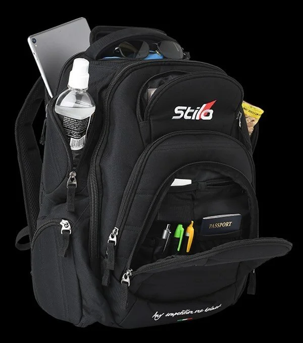 We are giving away a Stilo Backpack this month! If you are interested in participating please send an email at info@exclusivetrackdays.org with your name and address to be entered into the raffle!