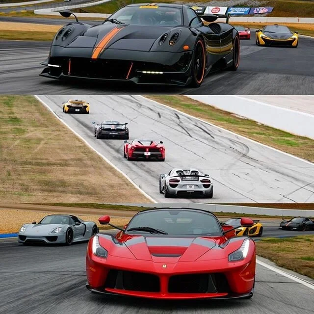 @hypercar_invitational brings together both amateur and pro drivers to experience hypercars at the track, while raising $ for charity. Check out their video on youtube( link in @hypercar_invitational bio ) to watch some of our favorite drivers tackle