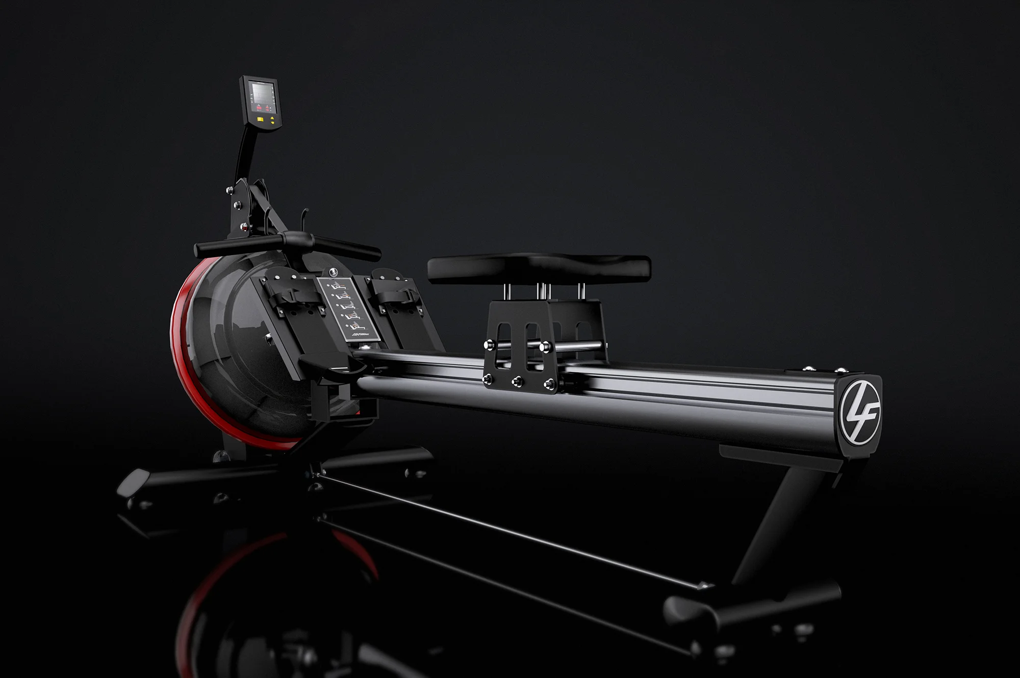 CG Render from CAD for Life Fitness.