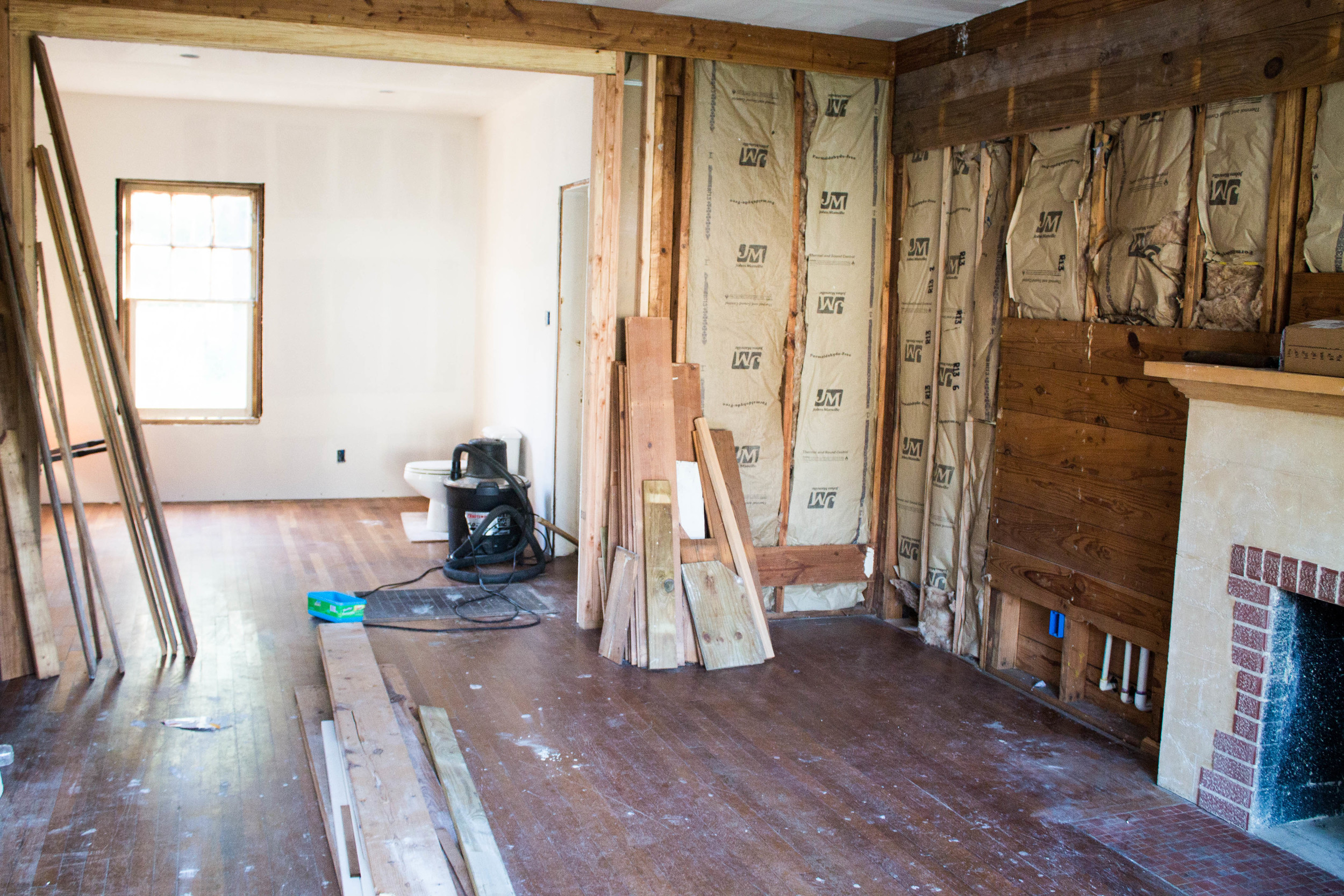 Moving Day - Living and Dining Rooms