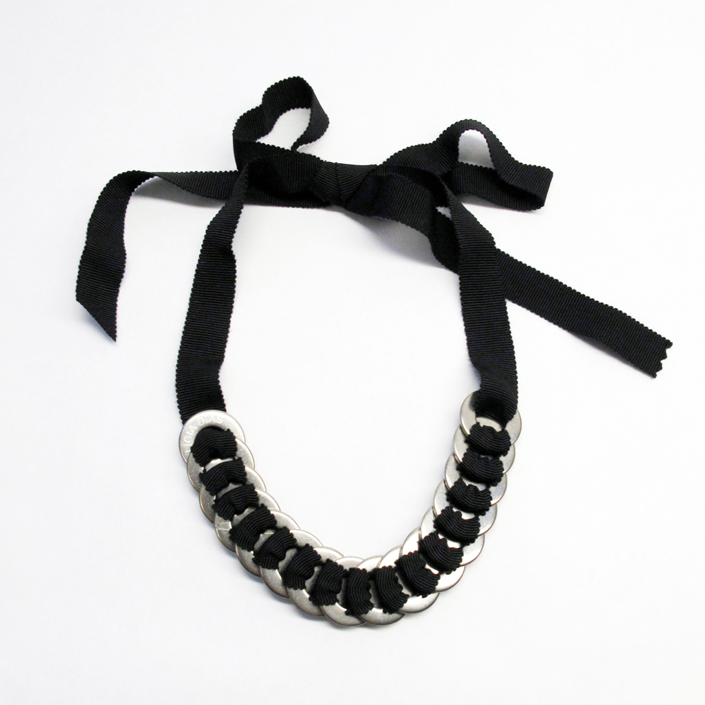 ANNI (a tribute to Anni Albers) SA1 , 2005 (SS06), stainless steel and polyester > SHOP