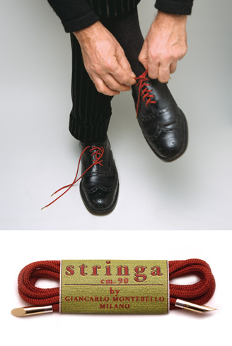 GianCarlo Montebello, STRINGA , 1981, polymer and 18k yellow gold (photo credits © Giorgio Boschetti)