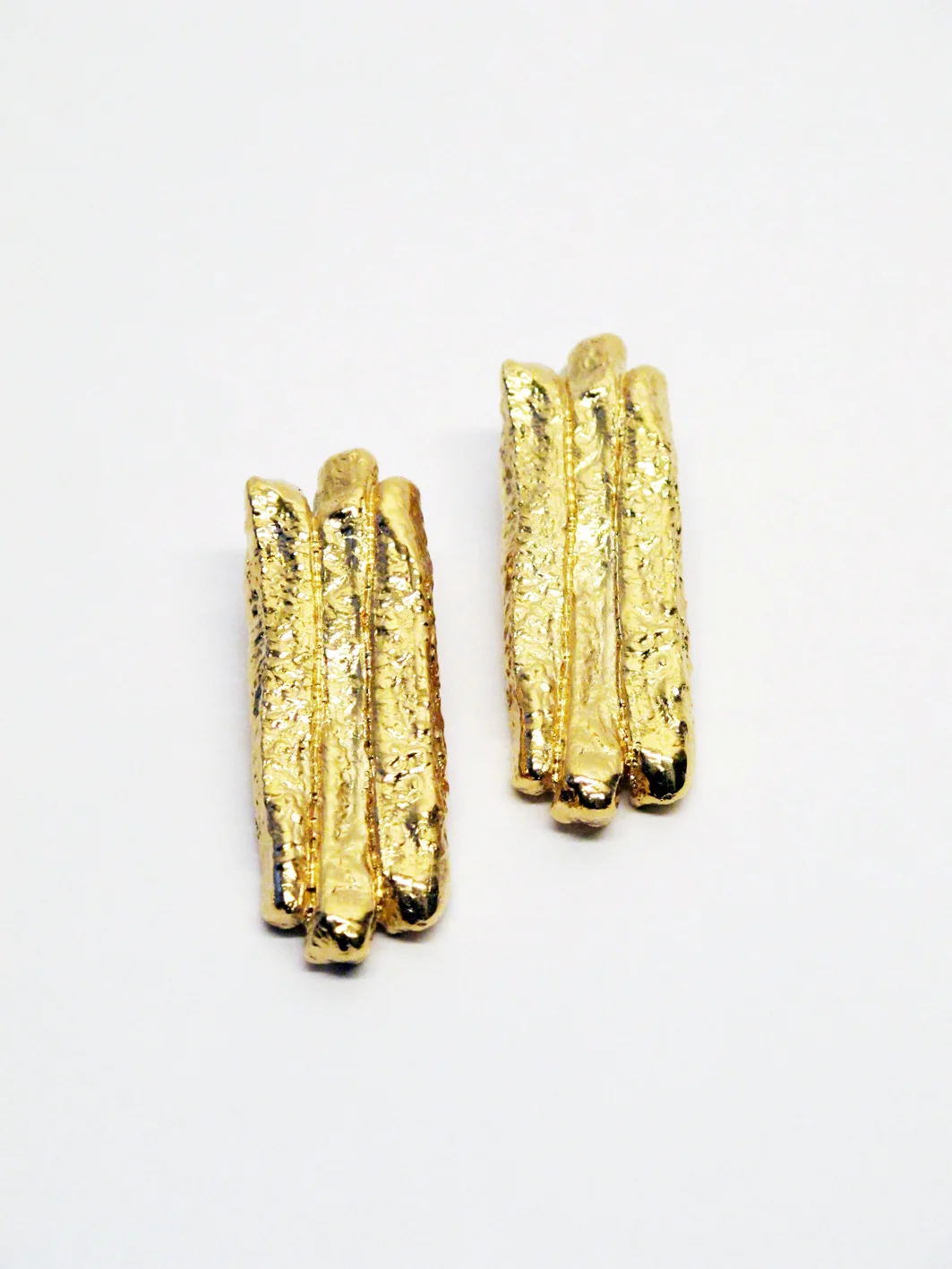   FRITES (L3) , 2013, plated pewter. © Ligia Dias 