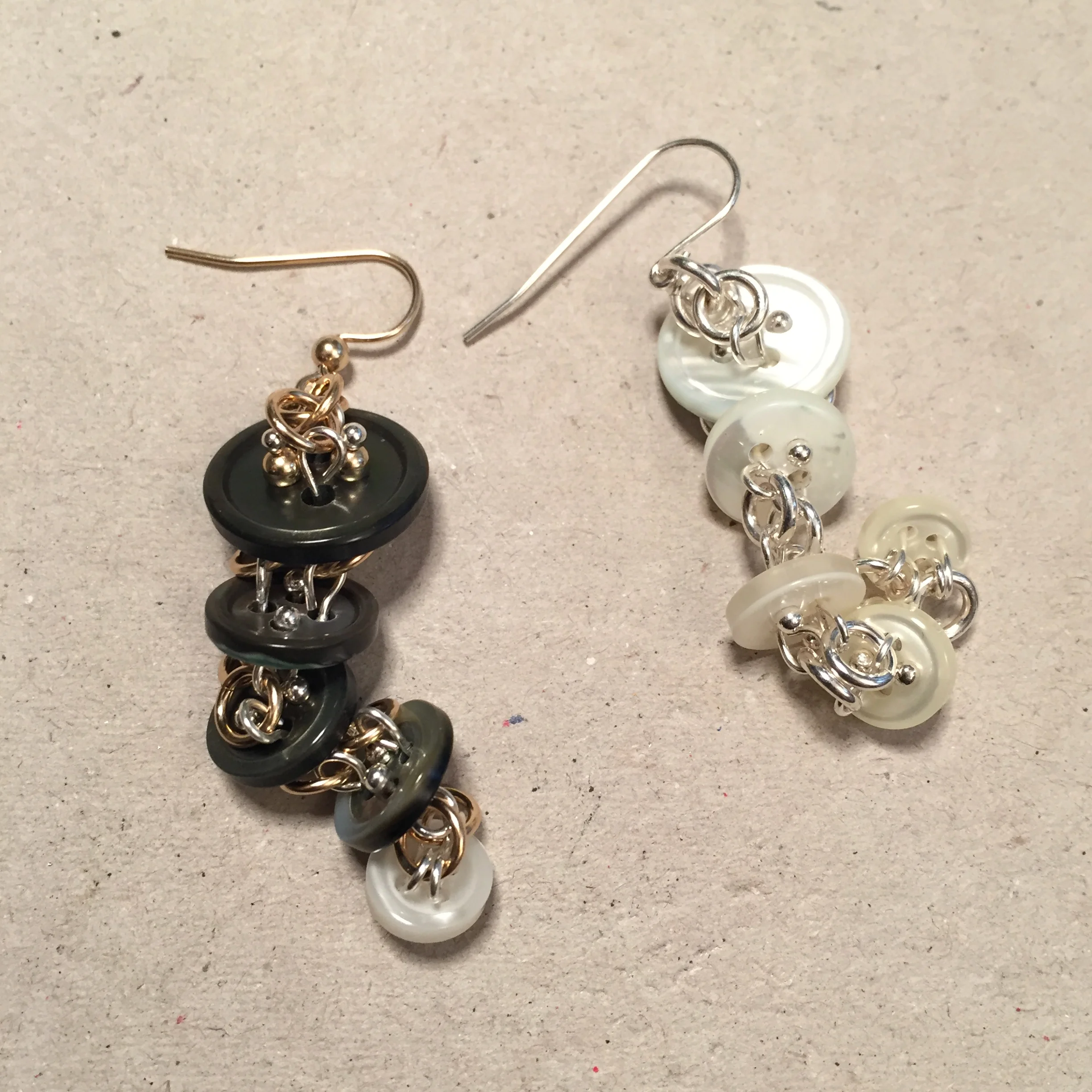  REI YOHJI, 2016, mother-of-pearl, silver, 14k gold. © Ligia Dias   Contact for price   