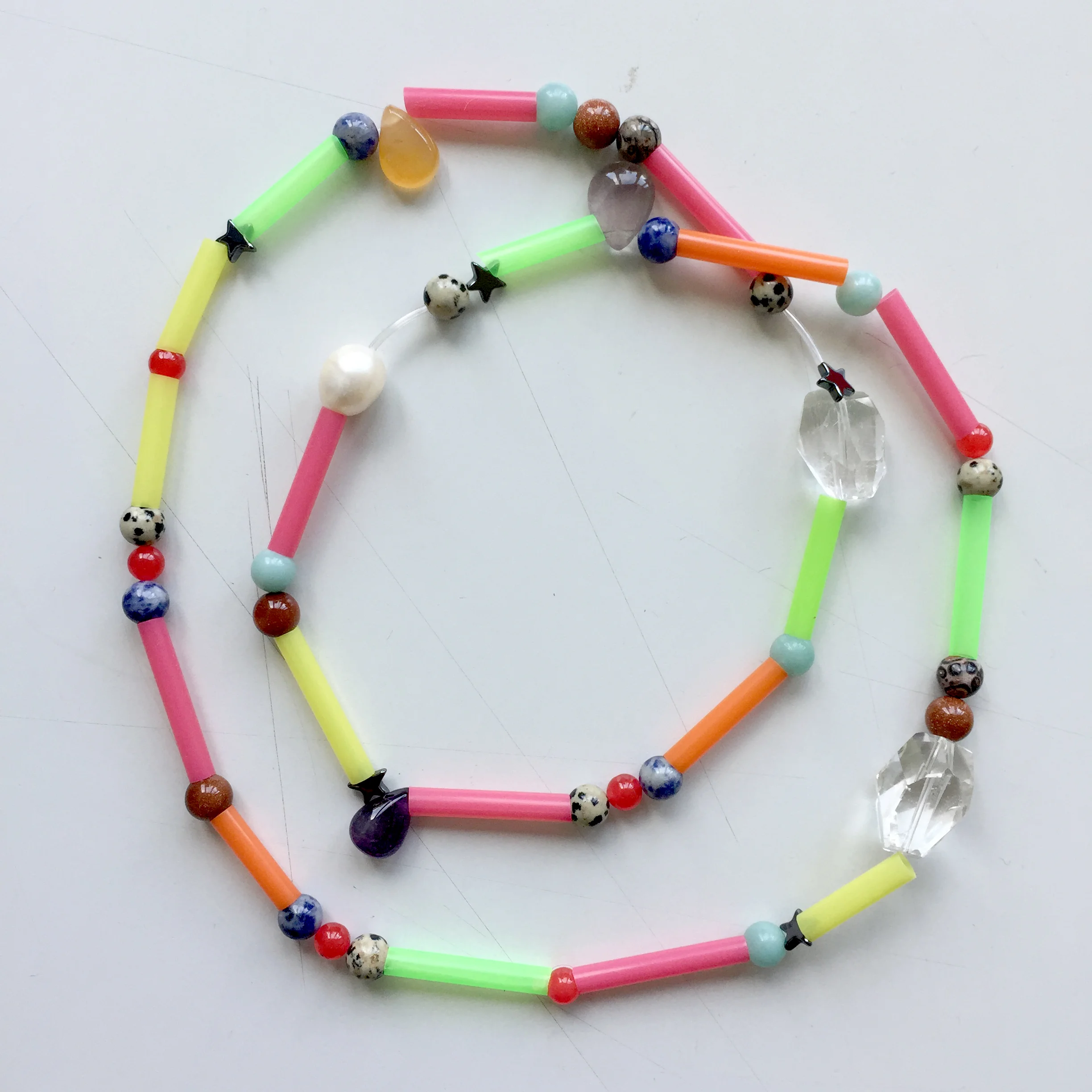 LUBIN, 2018, plastic, semi-precious stones, pearl > SHOP