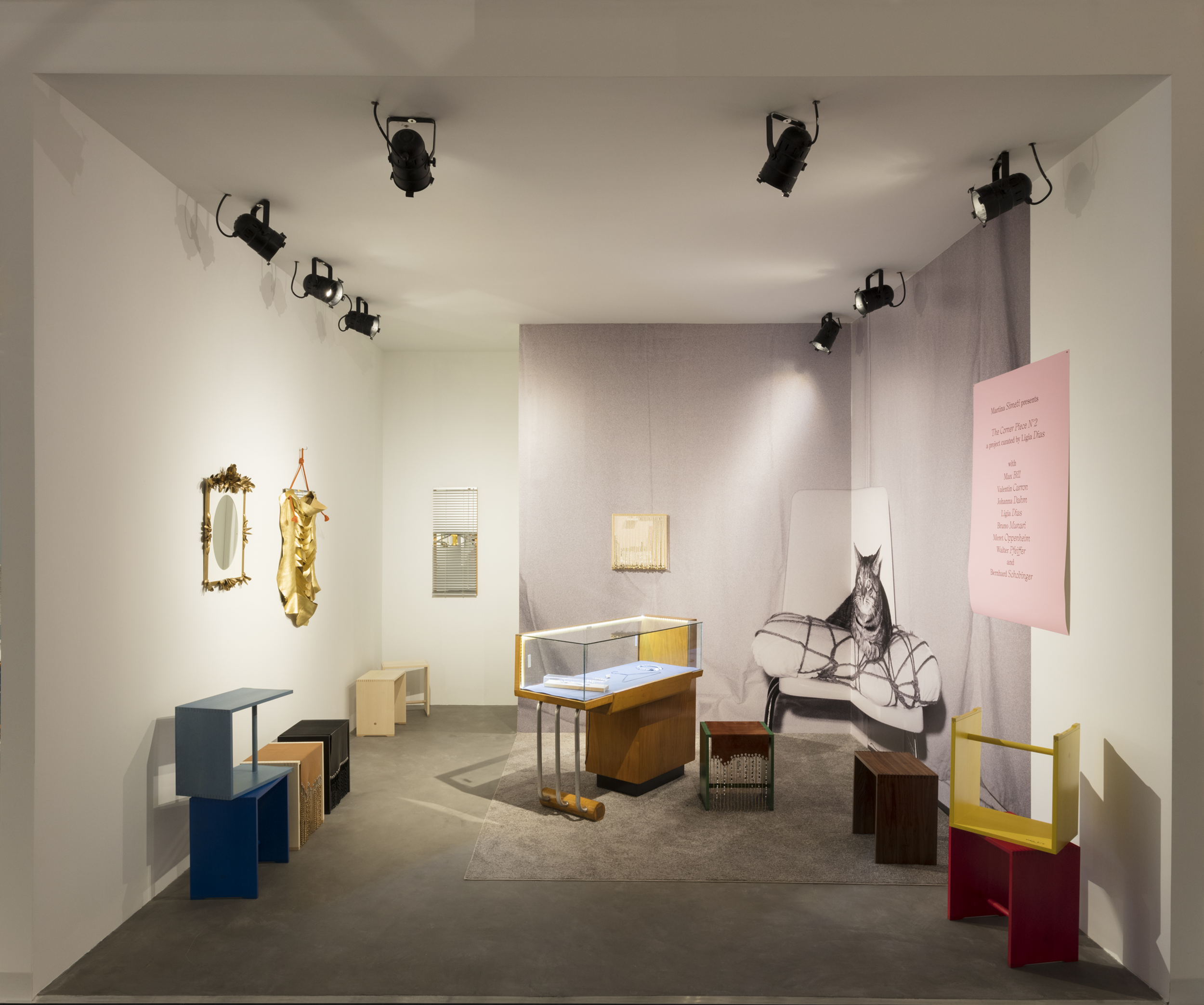 The Corner Piece N°2 at Martina Simeti / Design Miami, Miami Beach, December 2018. (photo Andrea Rossetti, © Martina Simeti)