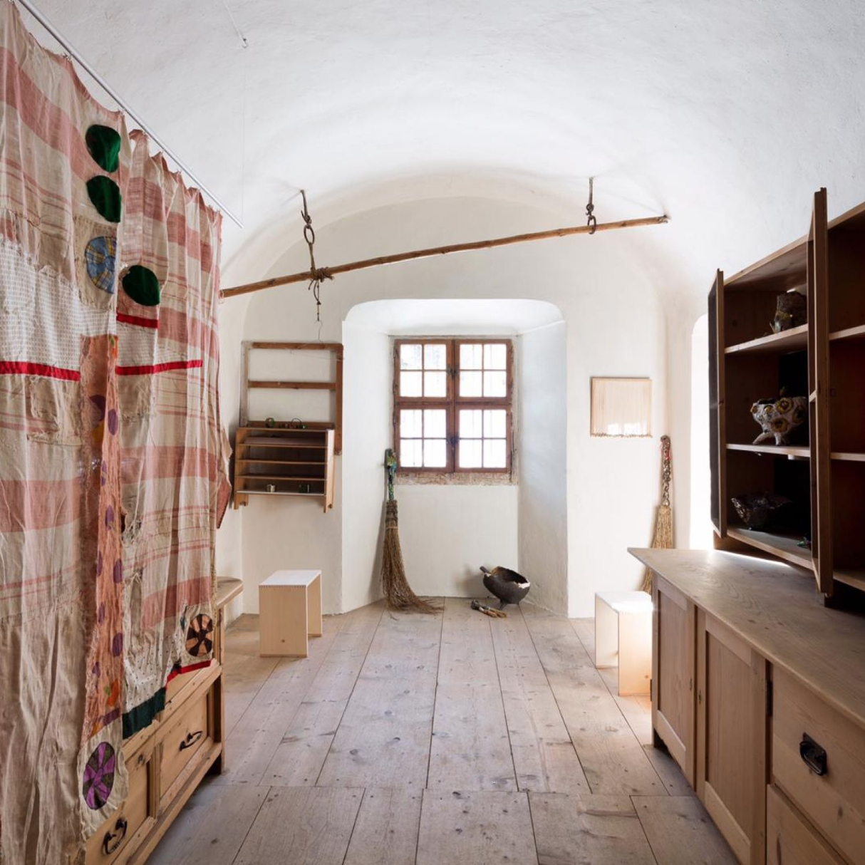  Exhibition view, Martina Simeti / Nomad St-Moritz 2019. Photo © Filippo Bamberghi 