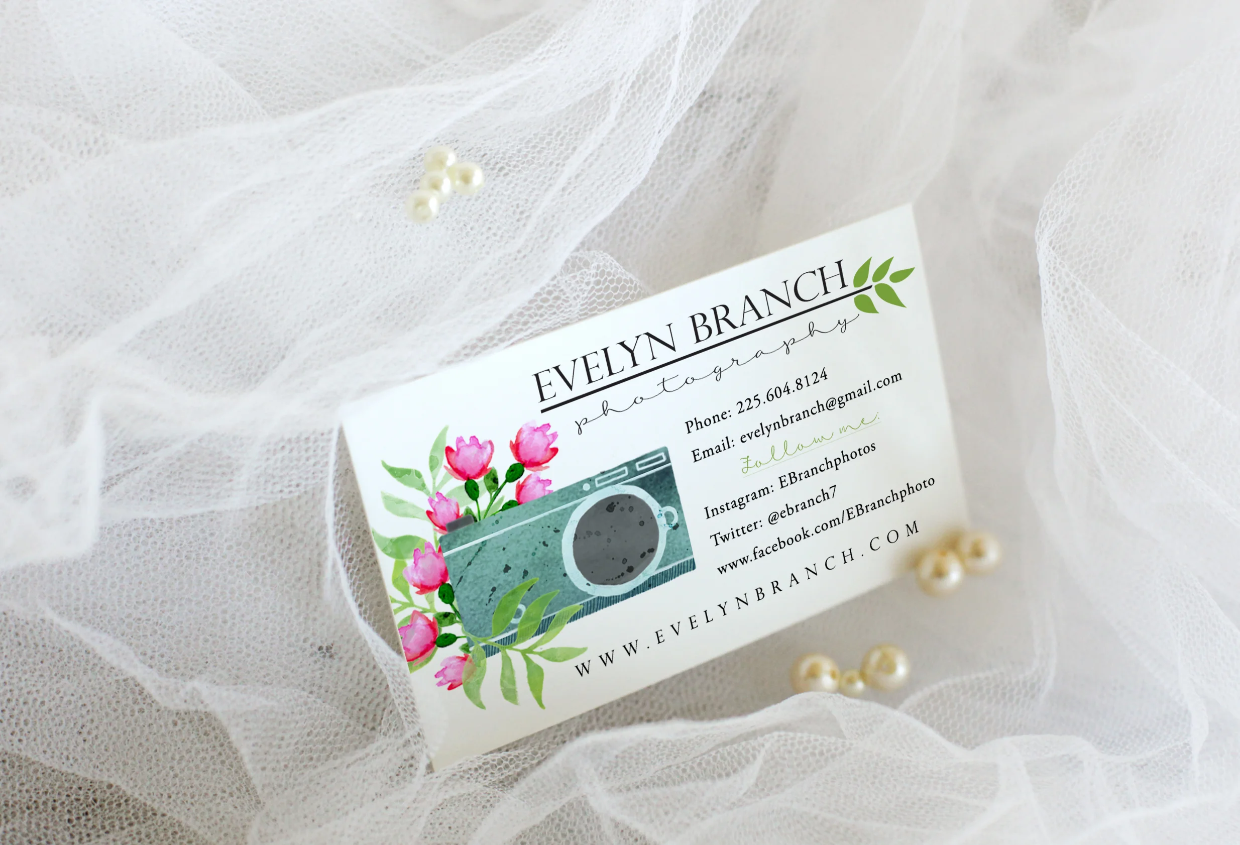Photography Business Card Design