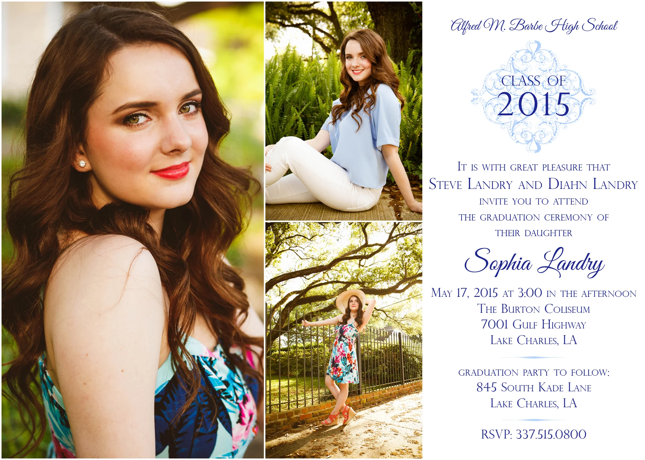 Custom Graduation Invitation