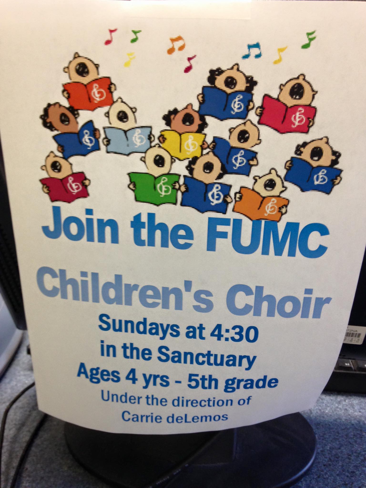 FUMC New Braunfels starts a Children's Choir