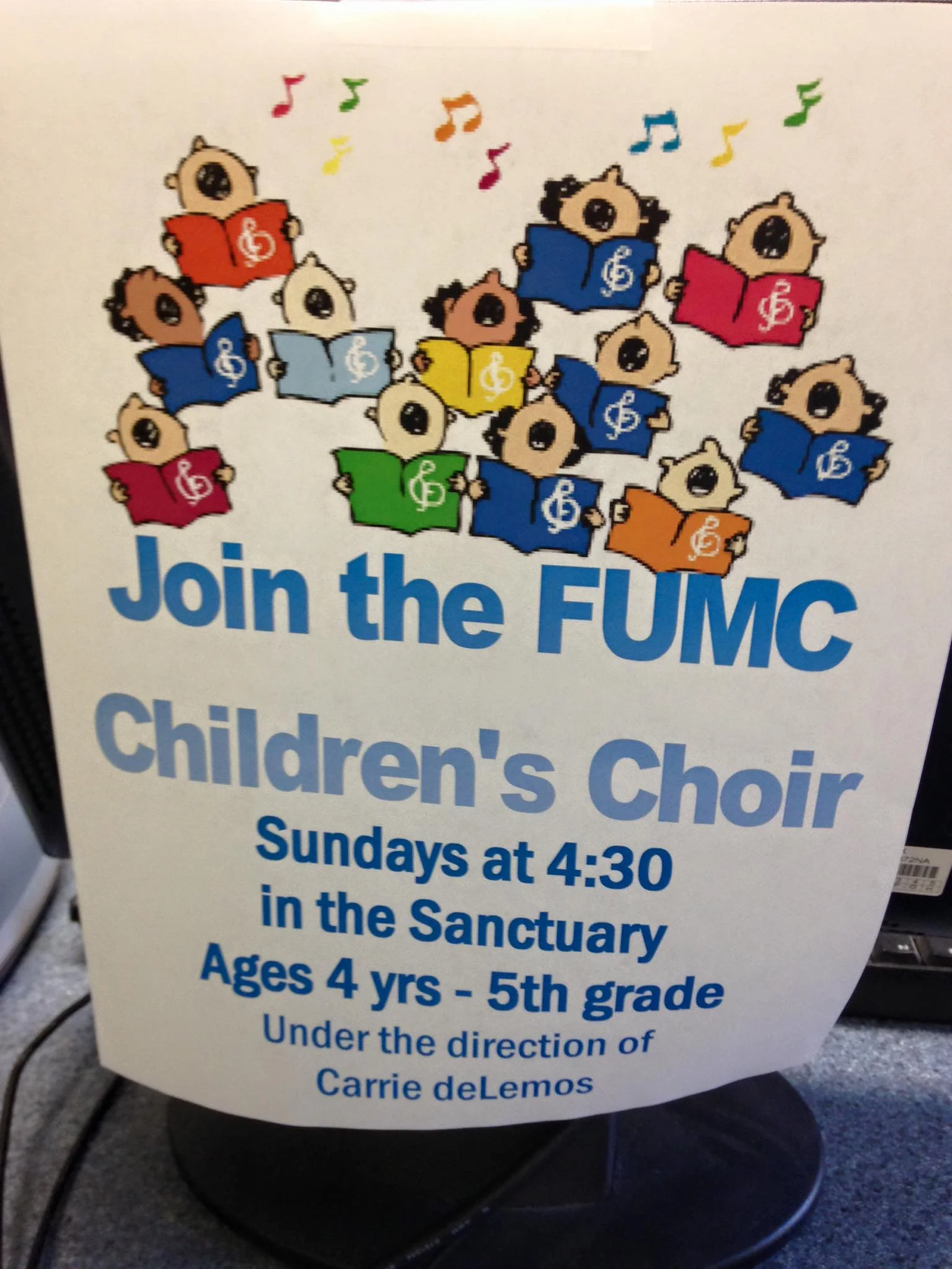 FUMC New Braunfels starts a Children's Choir