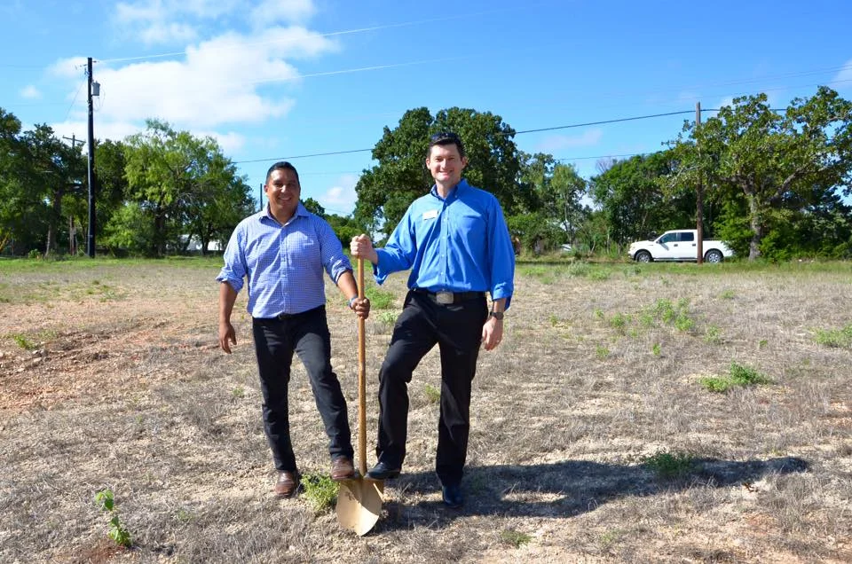 Groundbreaking for Habitat for Humanity house funded and built by KFUMC