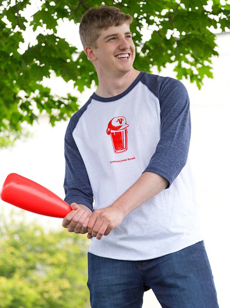 Yes, I am comfortable enough in my masculinity to play whiffle ball with a children's bat.