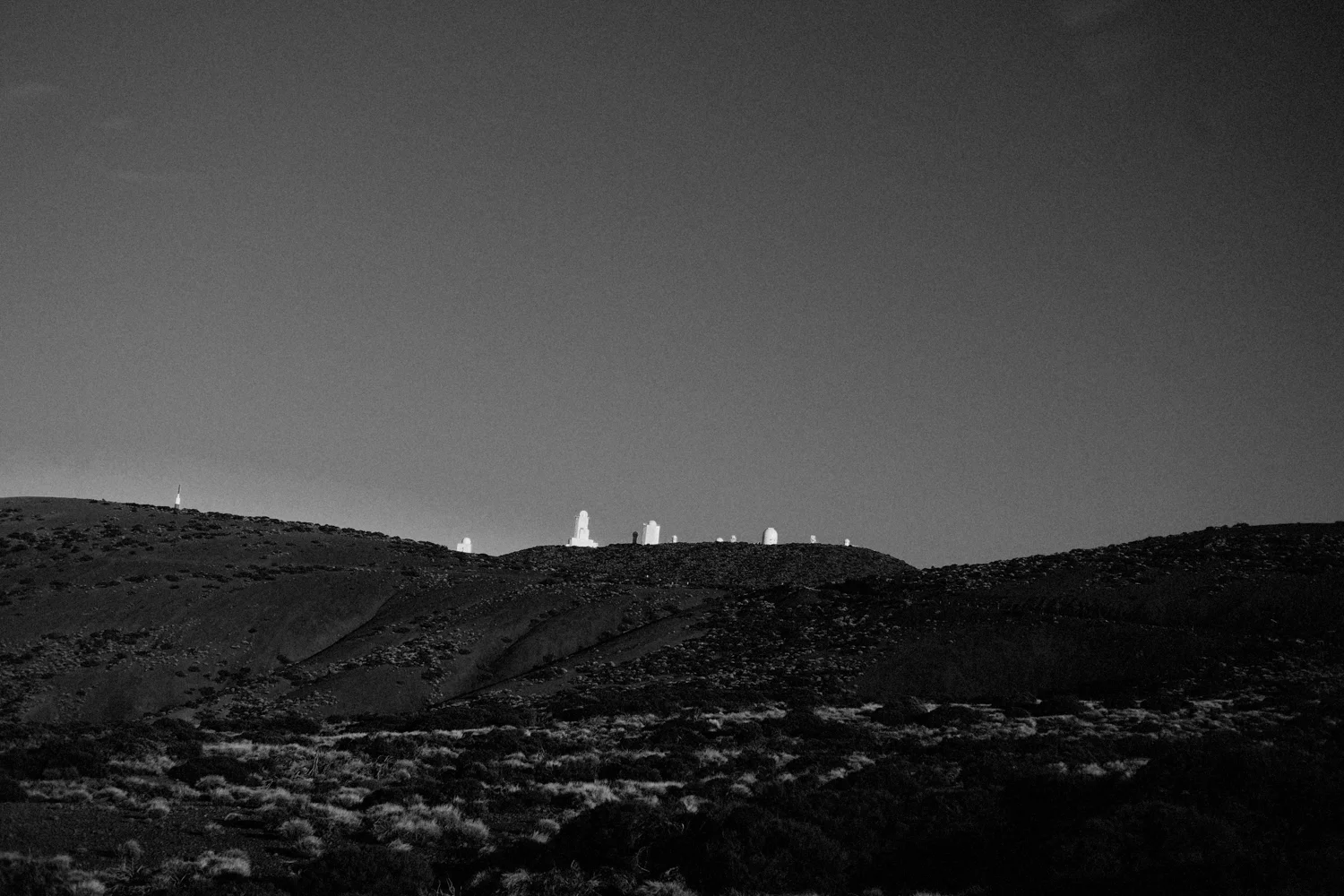 Nån slags rymdstation (?!) uppe på El Teide.
